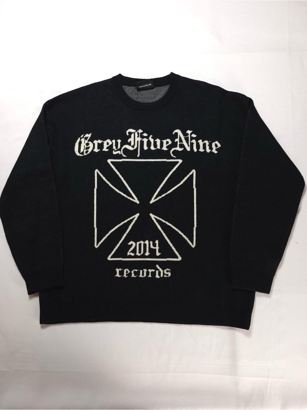 G*59 Suicideboys Grey Five Nine 2014 Black Knitted Sweater Size M - 100% Acrylic
